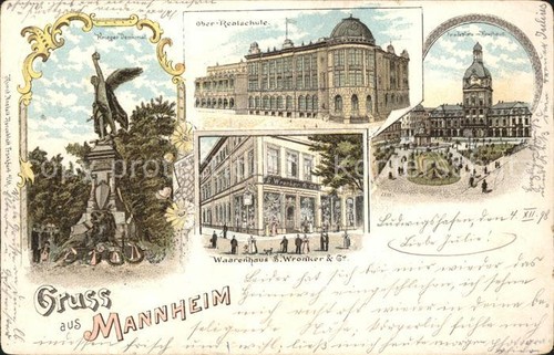 Mannheim kriegerdenkmal - mannheim,