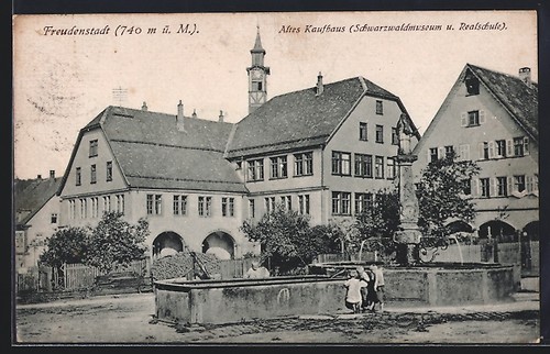 Ansichtskarte freudenstadt - ansichtskarte,