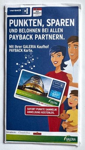 Payback galeria kaufhof - galeria,